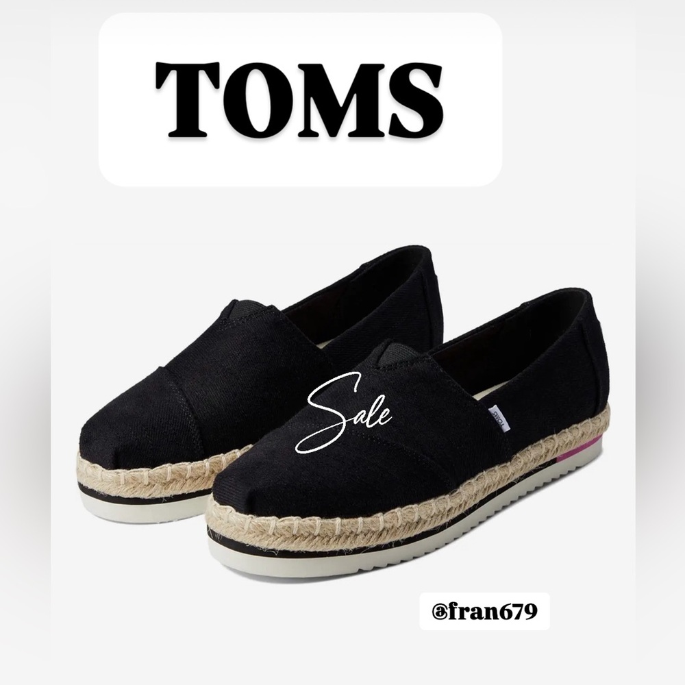 Toms Alpargata Platform Rope Espadrille